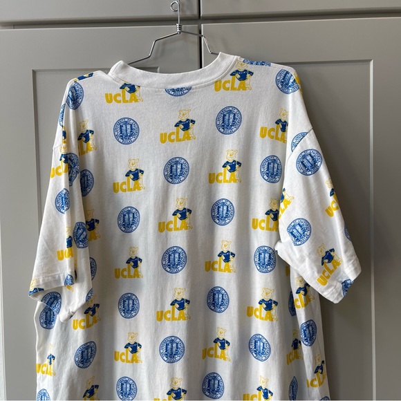 Vintage UCLA Bruins All Over Print MAde In USA Single Stitch OSFA University - Picture 6 of 7